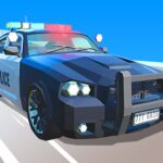 Conduite en ligne de voiture de police