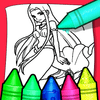 Coloriage Sirène Bleue Anime